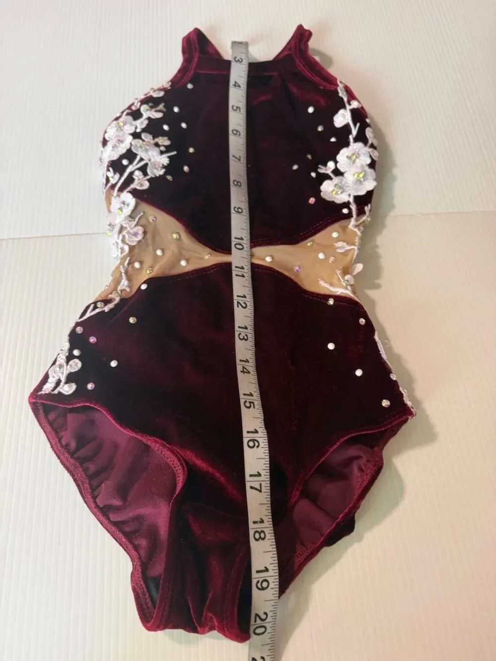 Glamour red burgundy